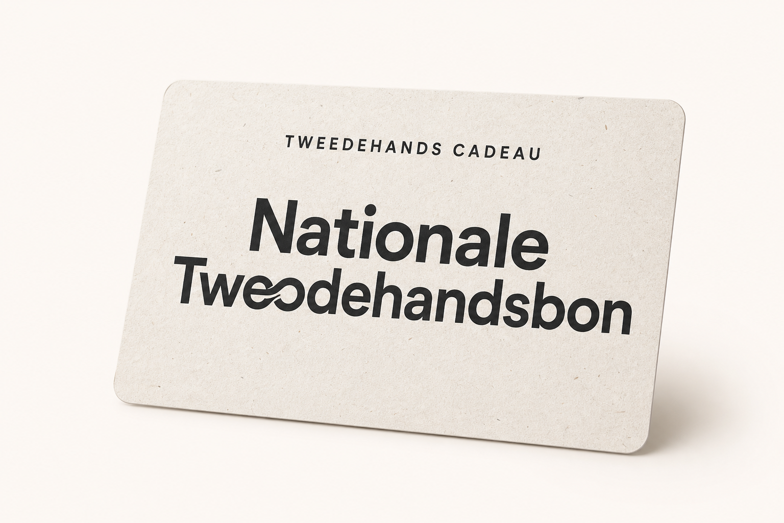 Nationale Tweedehandsbon cadeaukaart
